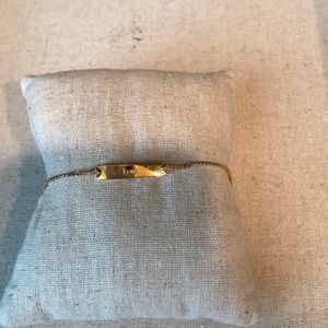 Stella and Dot signature engraveable Bracelet